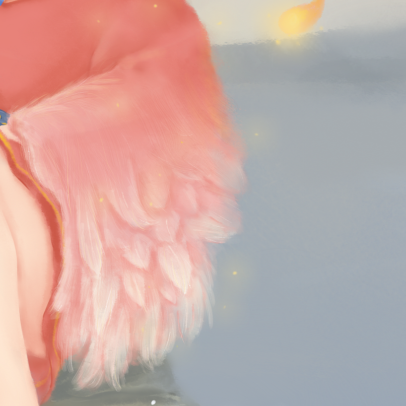 山海经 · 精卫——拟人绘画