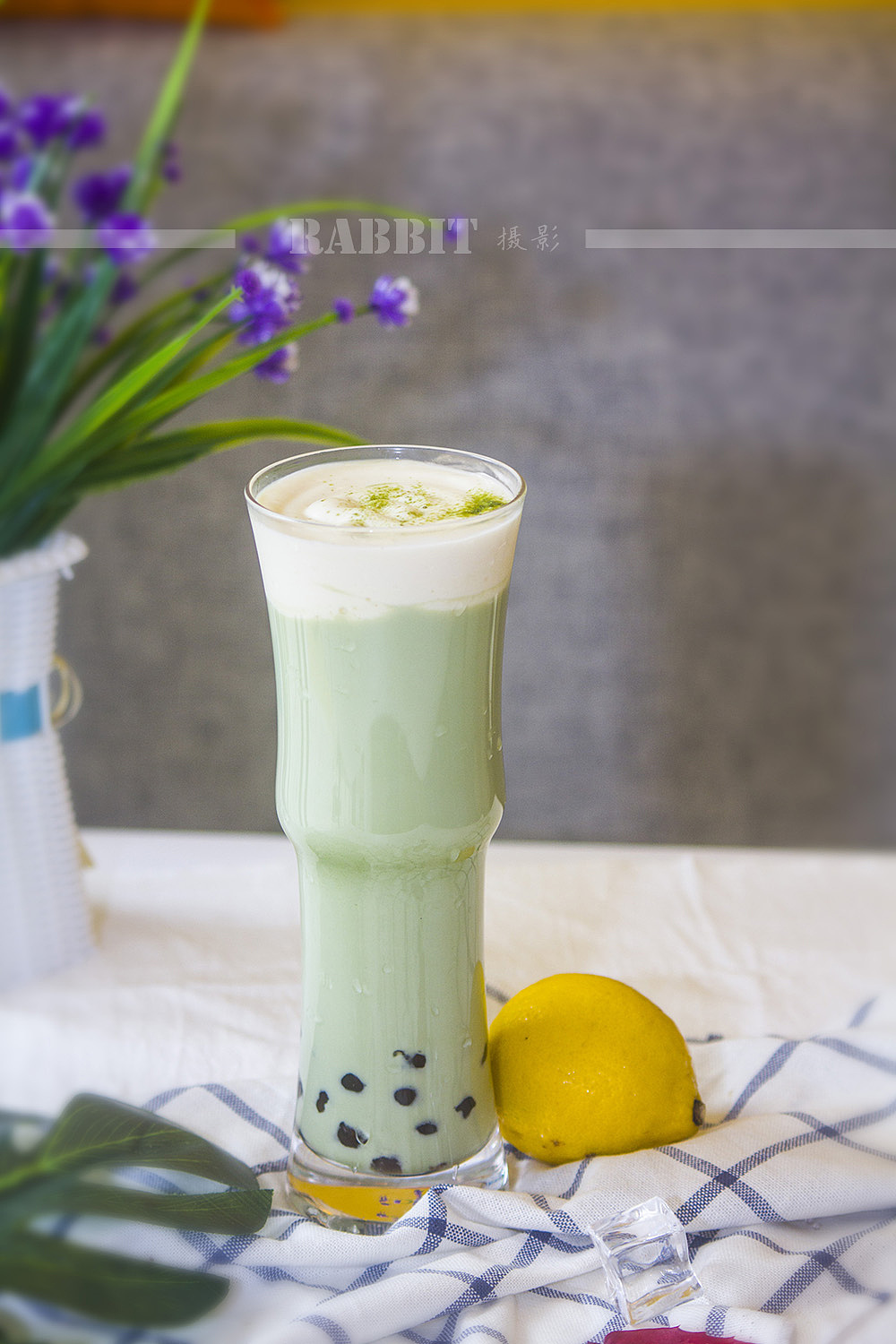 饮品摄影(乌煎道黑龙茶)