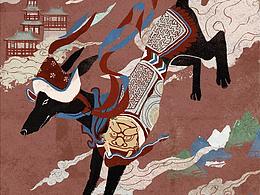 武将、犬