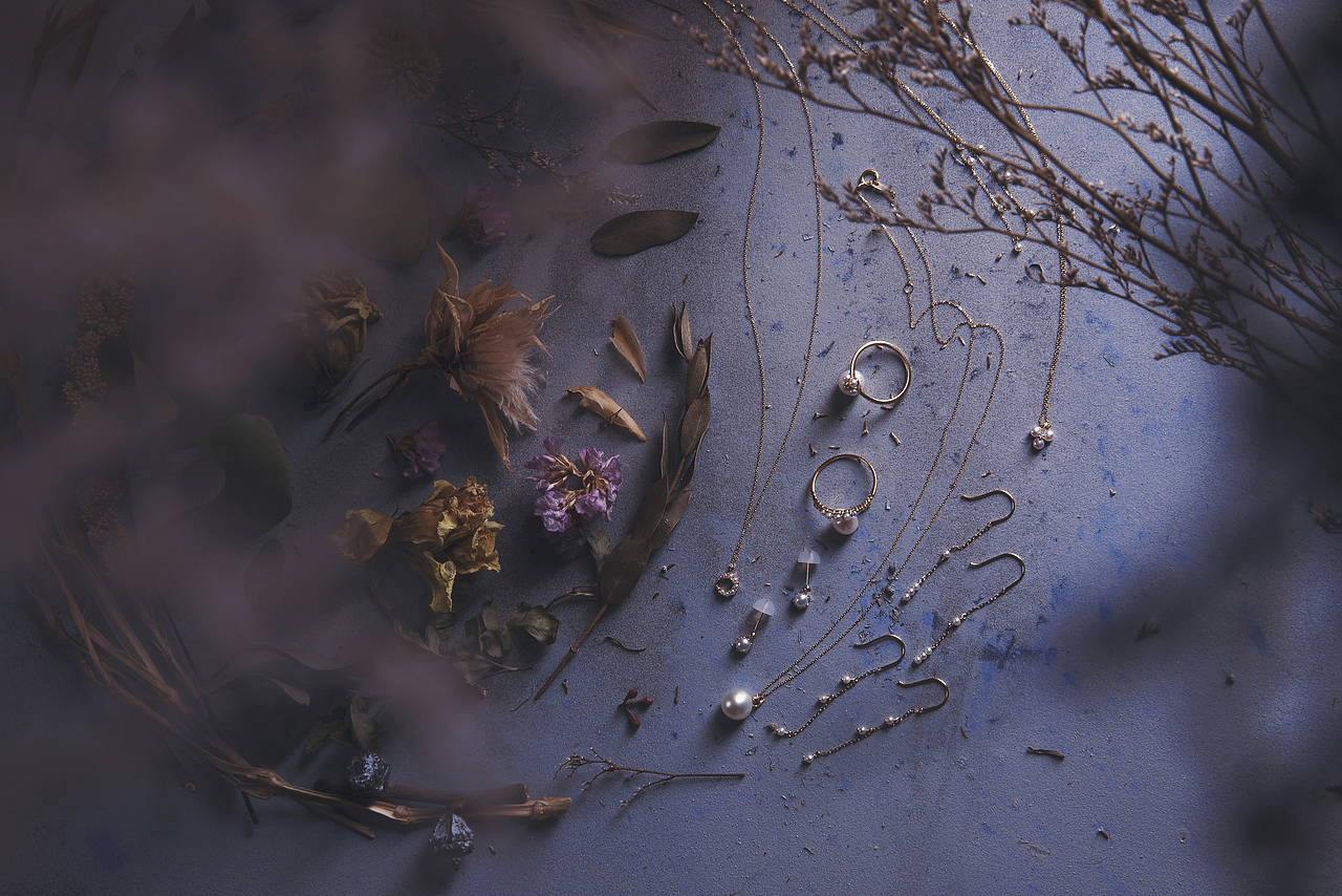 花好月圆 珍珠风格系列 戒指x项链