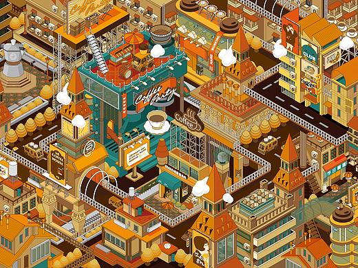 误入无人咖啡小镇