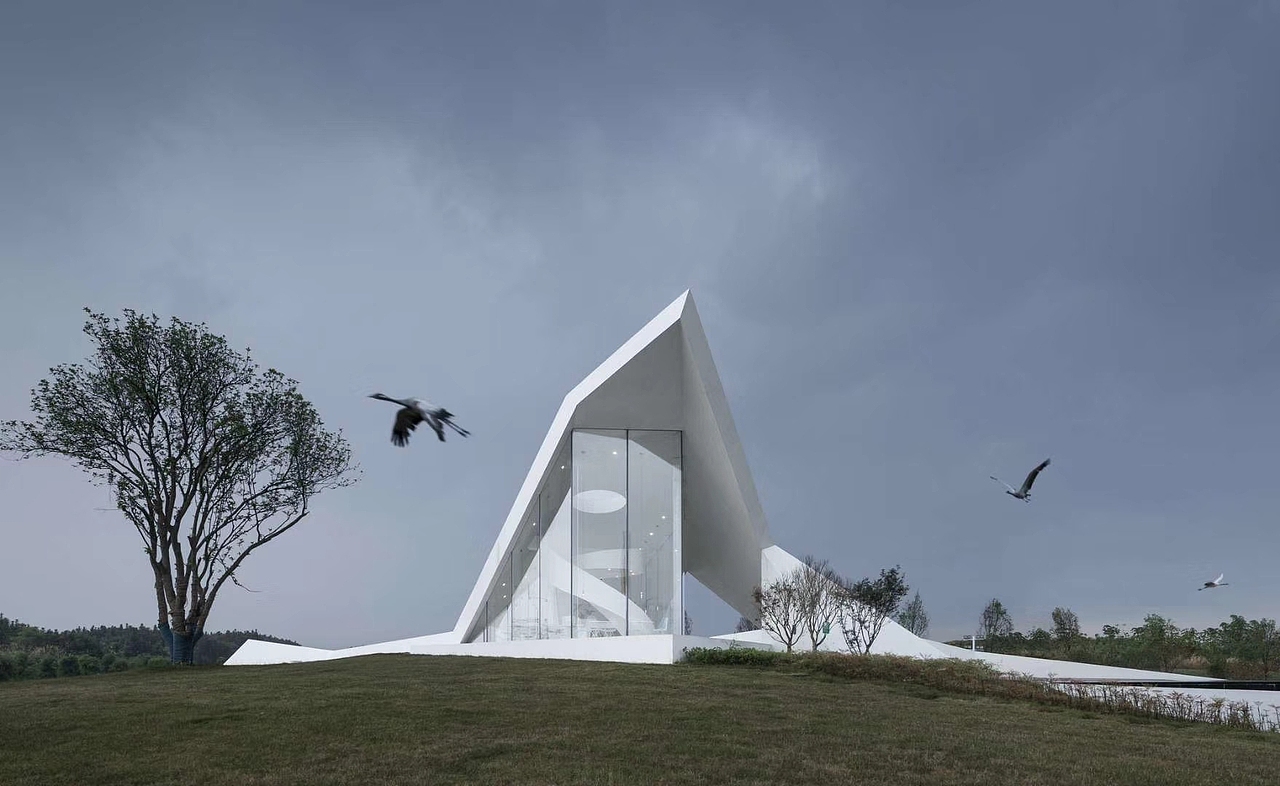 武汉湿地展览馆（图ZMTM1NzI5MzE2） - 建筑设计 - 站酷设计师绘聚设计教育原创素材 - 站酷ZCOOL