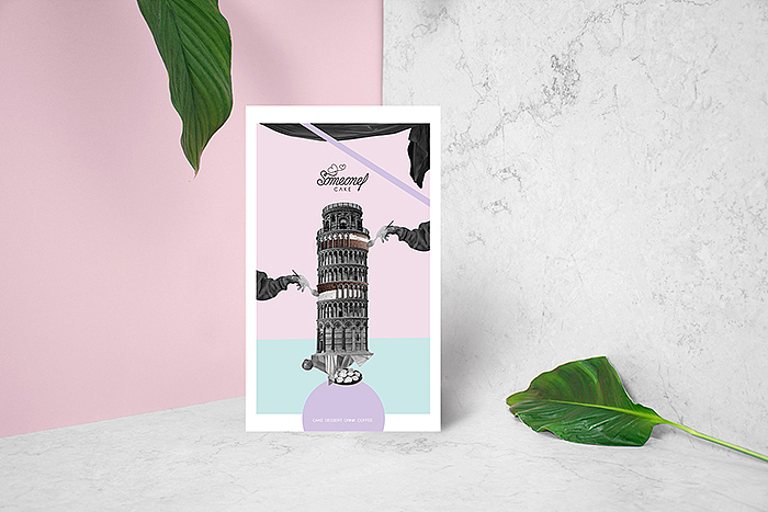 someone蛋糕-海报设计