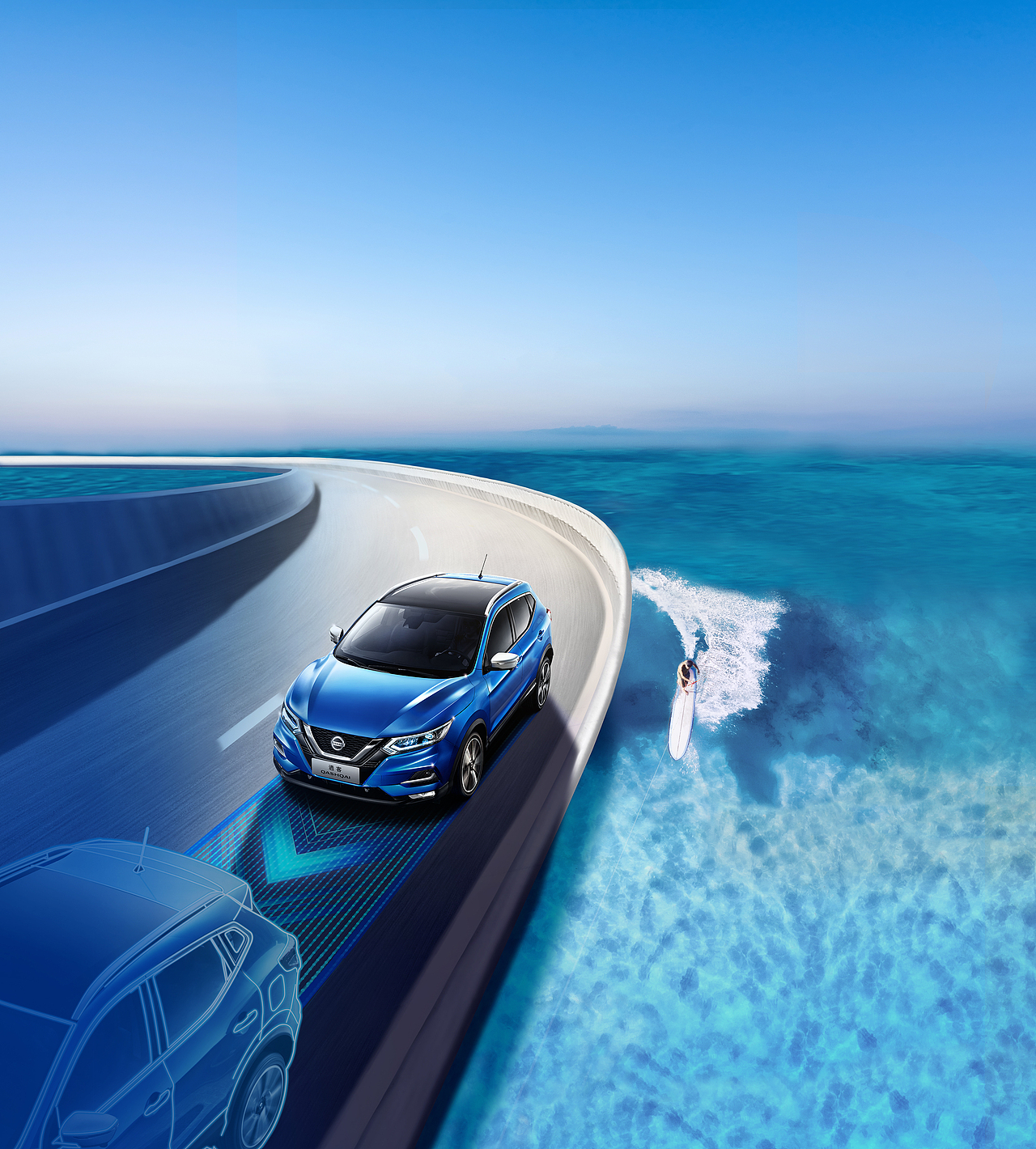 汽车 逍客四月kv（图ZMzEwNjk3Nzgw） - 修图/后期 - 站酷设计师大大怪er原创素材 - 站酷ZCOOL