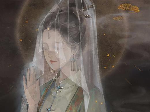 道姑（附带视频绘画过程）
