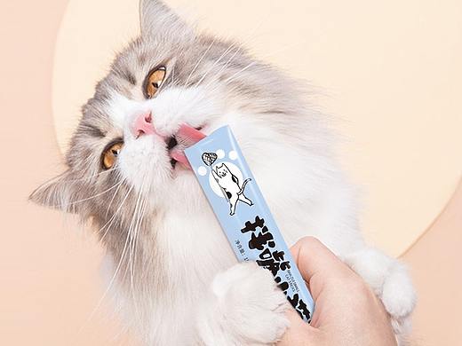 拌嘴小猫条 (猫零食) 包装设计