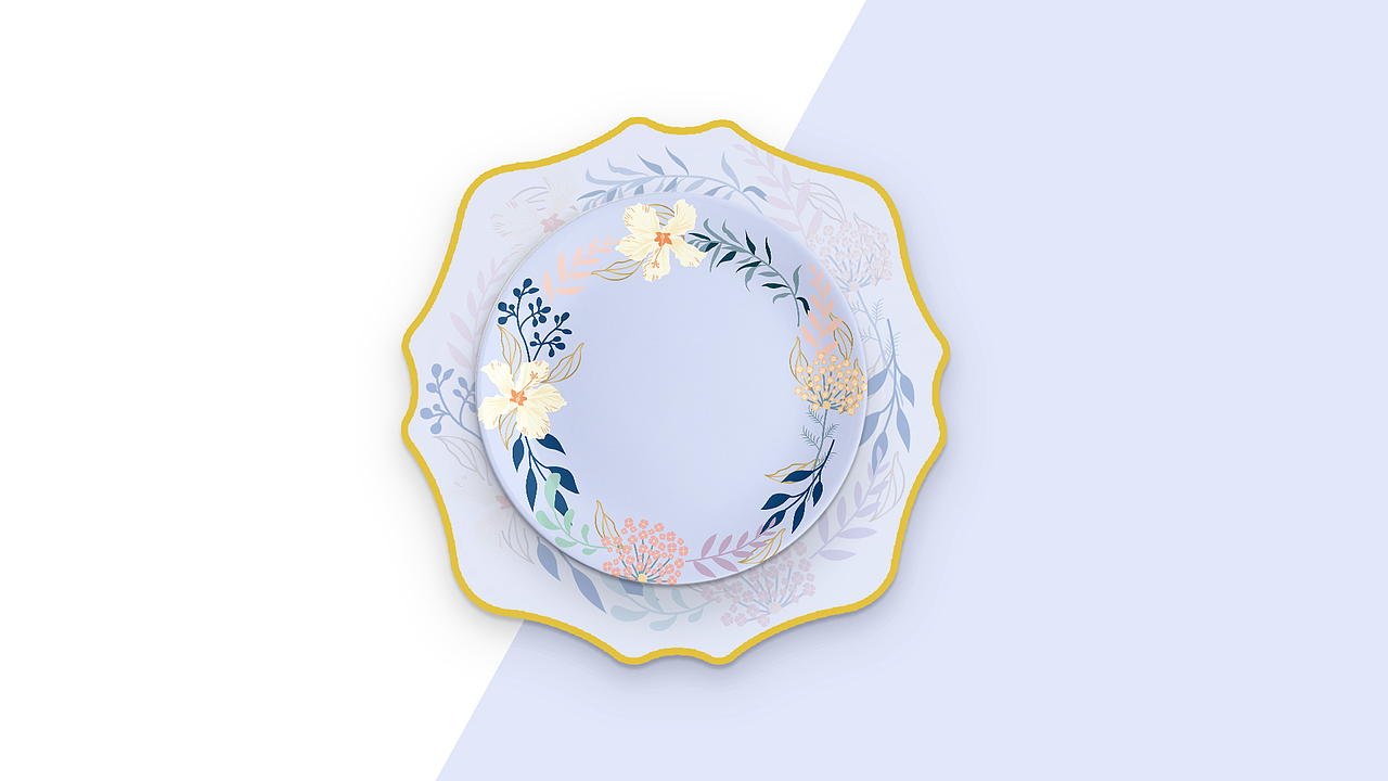 陶行天下|植物主题|陶瓷纹饰设计|文创设计|文化创意