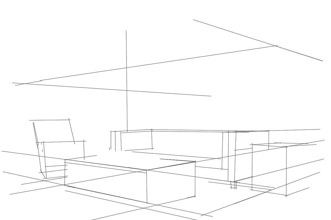 室内手绘空间步骤图上色欣赏（五）