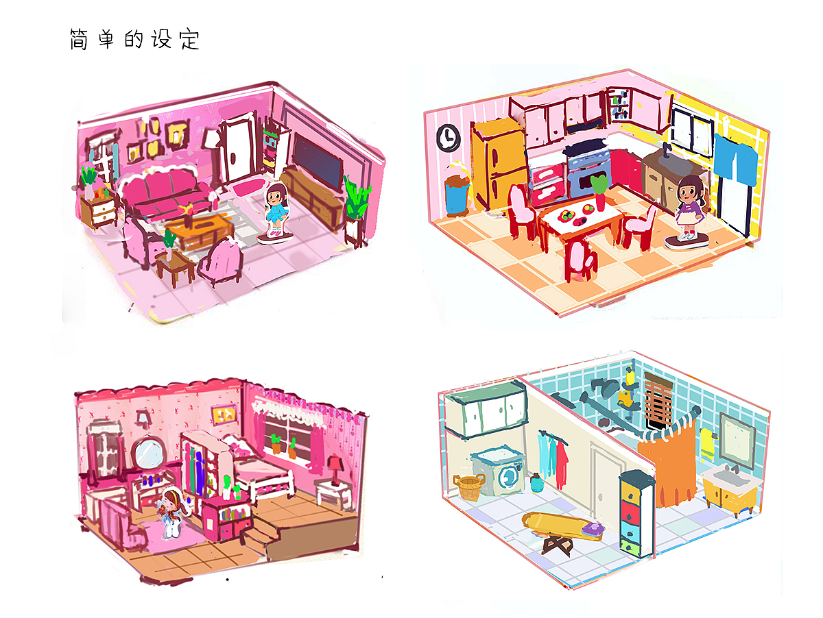 diy小娃娃屋_立體拼圖設(shè)計（圖ZMjM2MjMzMjIw） - 玩具 - 站酷設(shè)計師紙模設(shè)計師JENTC原創(chuàng)素材 - 站酷ZCOOL