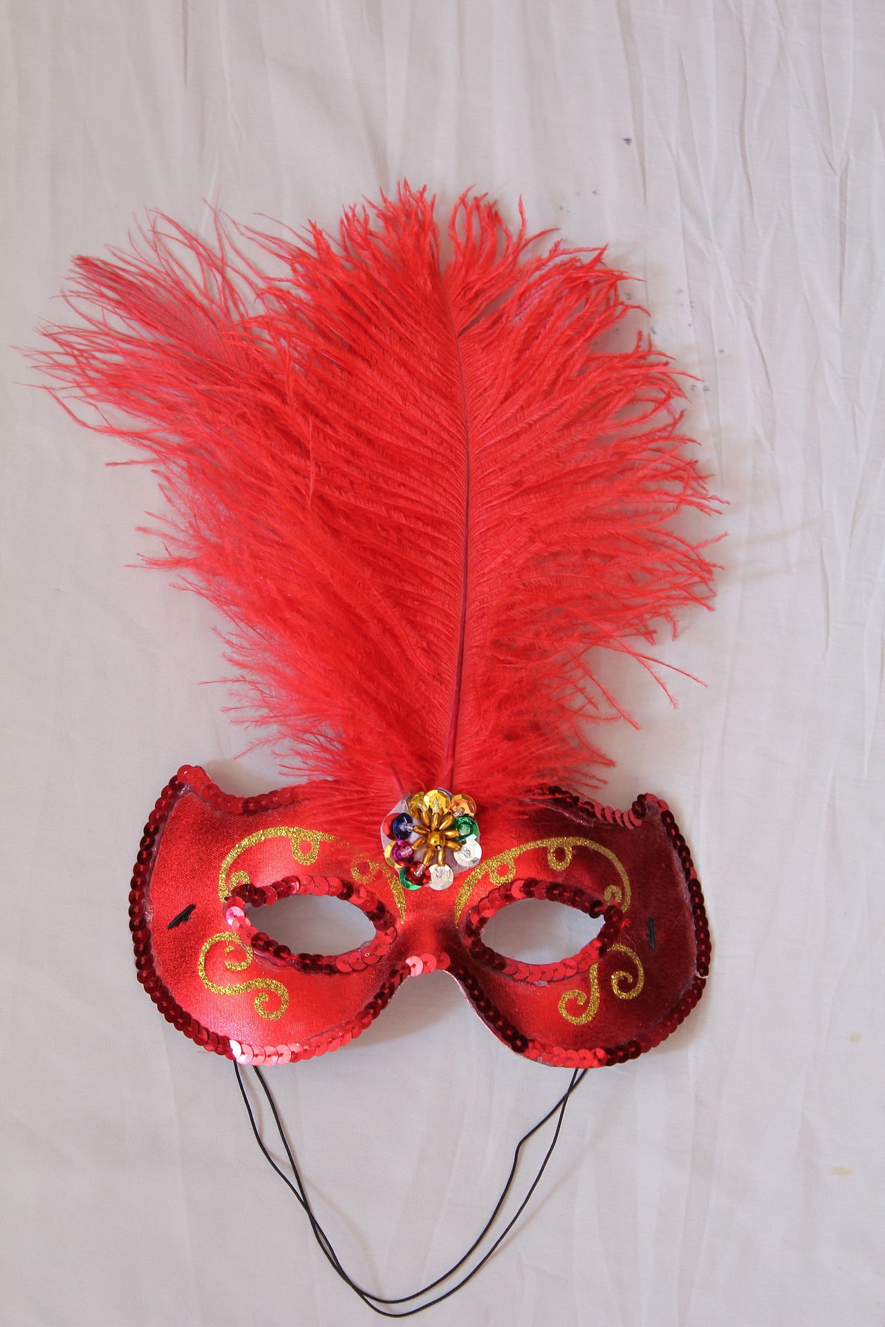 【奥安康羽毛工艺品】超好看羽毛工艺品，样式精美面具