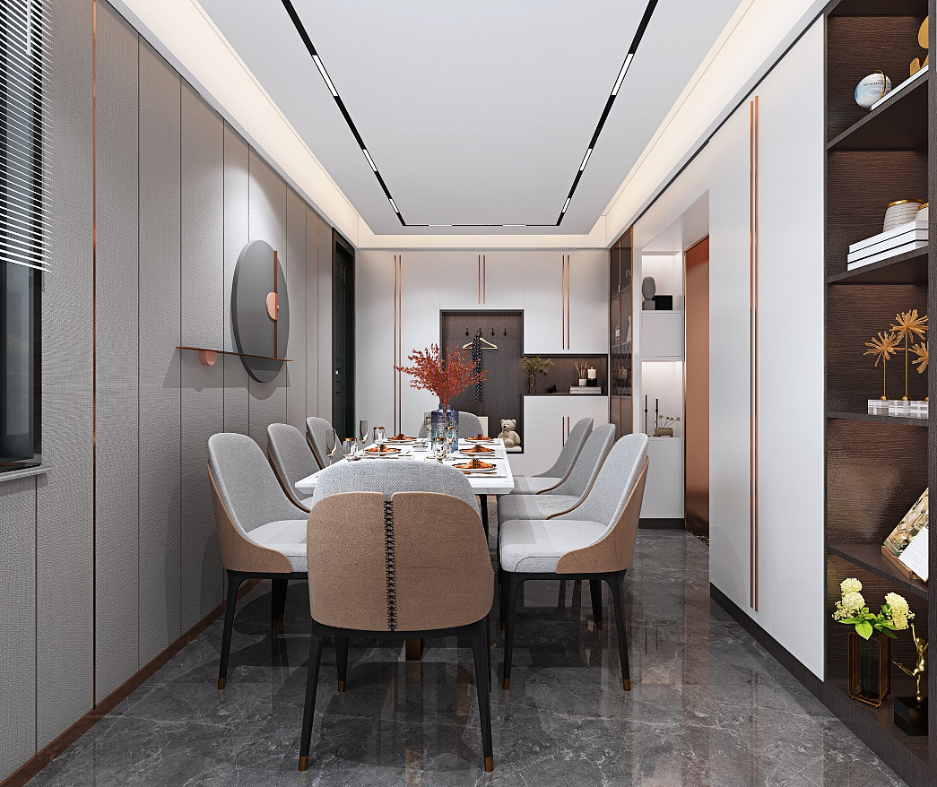 现代轻奢,营造舒适温暖感!