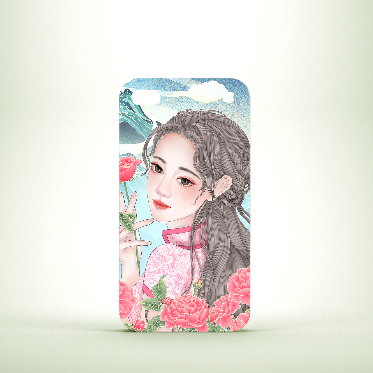 国风商业插画/适用茶叶、护肤品、文创等