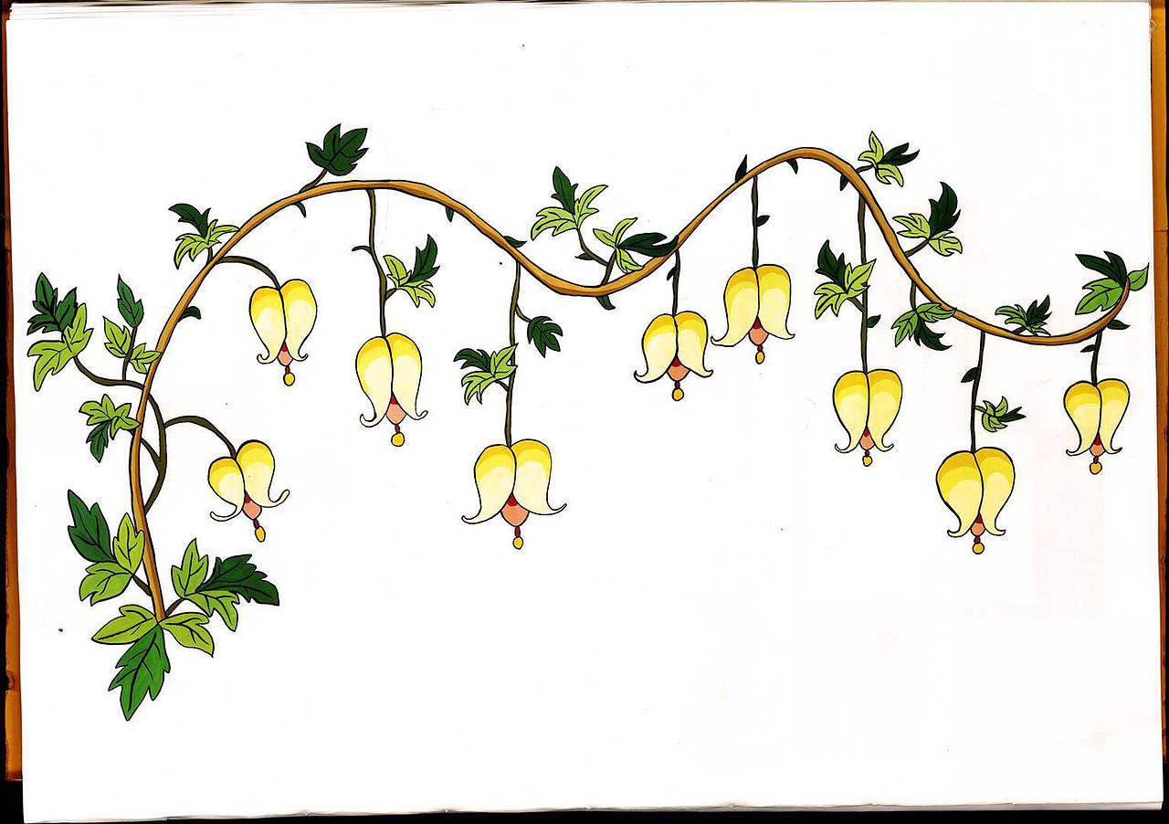 秘恋之秋图案设计