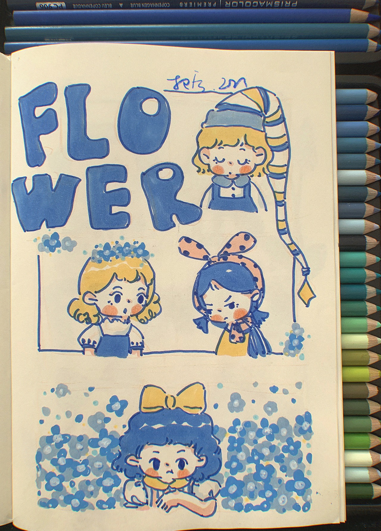 手绘马克笔创作