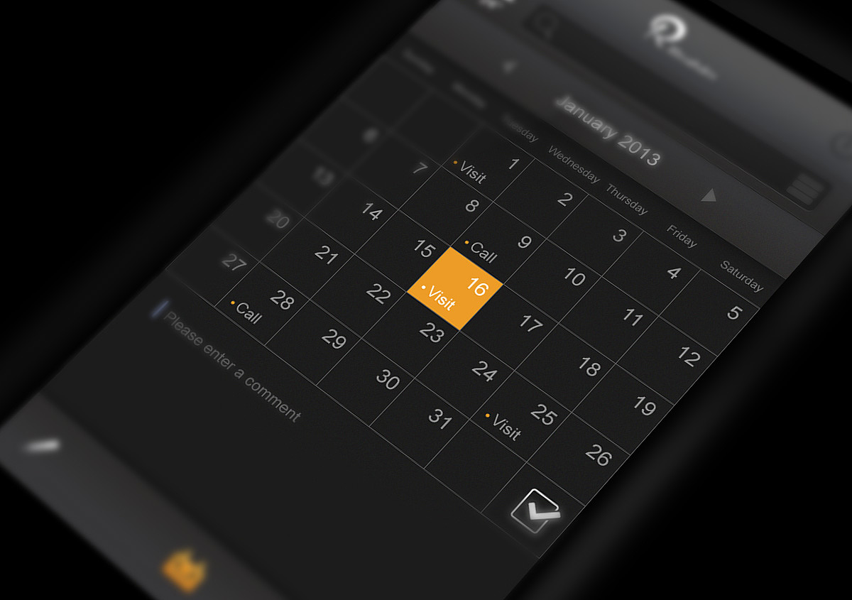 CRM经验分享-Iphone5 UI（图ZODE3OTY1Mg==） - 主题/皮肤 - 站酷设计师张三告原创素材 - 站酷ZCOOL