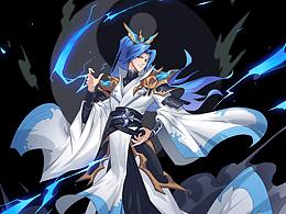 日常练习-古风男游戏原画角色设计