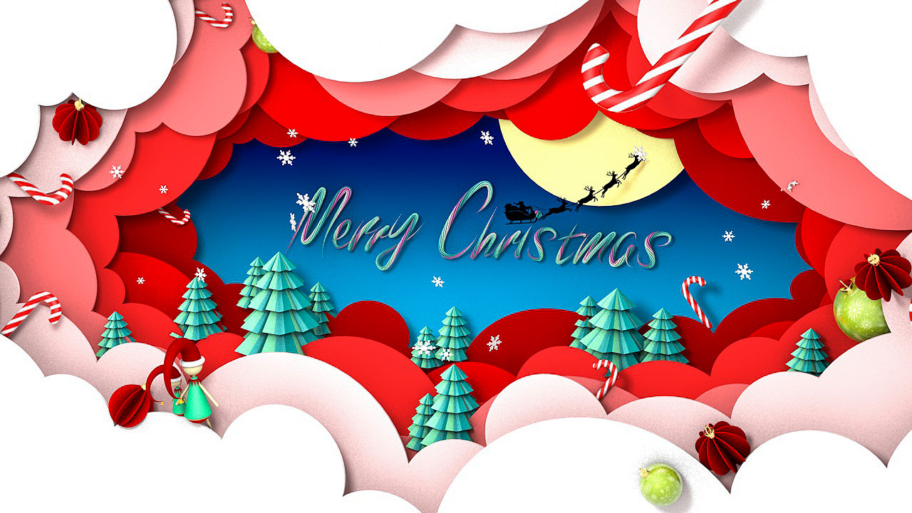 圣诞节-C4D练习（图ZOTc4NzM5MjQ=） - 场景 - 站酷设计师浅行的小鱼原创素材 - 站酷ZCOOL