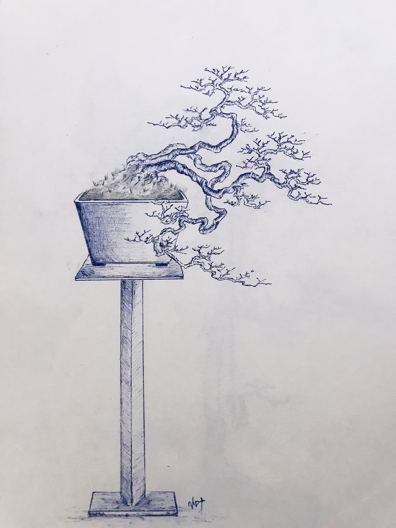 手绘盆景（图ZMjUzMzMxOTgw） - 绘画 - 站酷设计师Z75835907原创素材 - 站酷ZCOOL