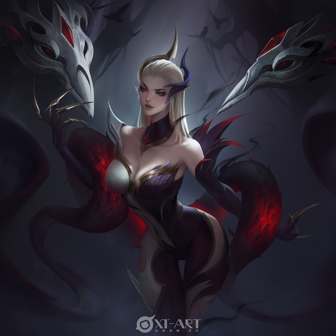 学生作品---伊芙琳同人立绘