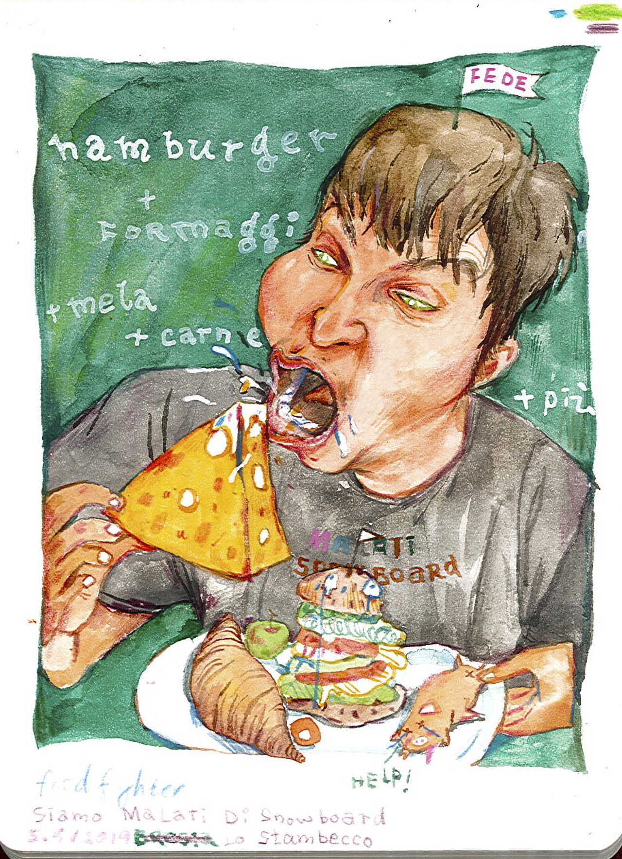 走哪儿画哪儿系列（图ZMjkzMTE2NjI0） - 商业插画 - 站酷设计师大蝉Ami原创素材 - 站酷ZCOOL