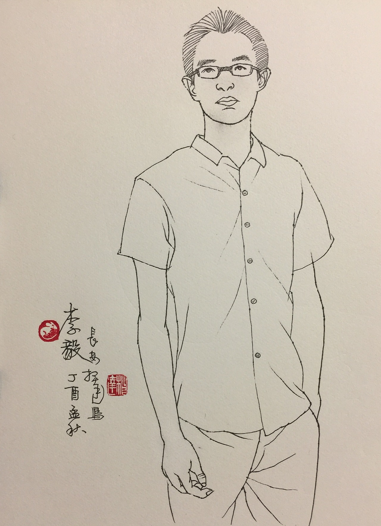 2017人物动态速写