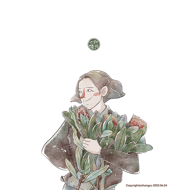 水彩风格插画——生活小记录