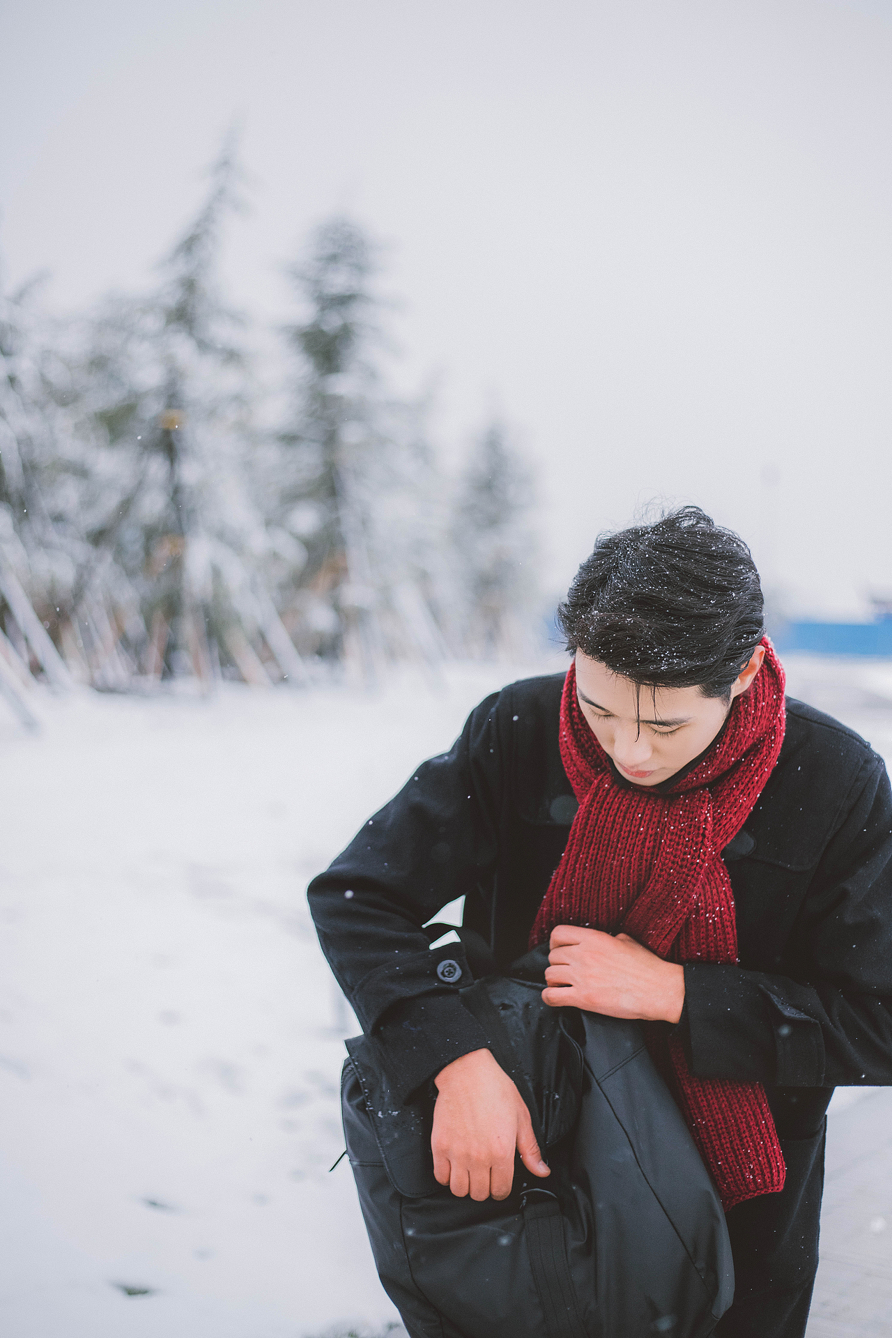 初雪（图ZMTQxNjA5NjAw） - 人像摄影 - 站酷设计师SL十里原创素材 - 站酷ZCOOL