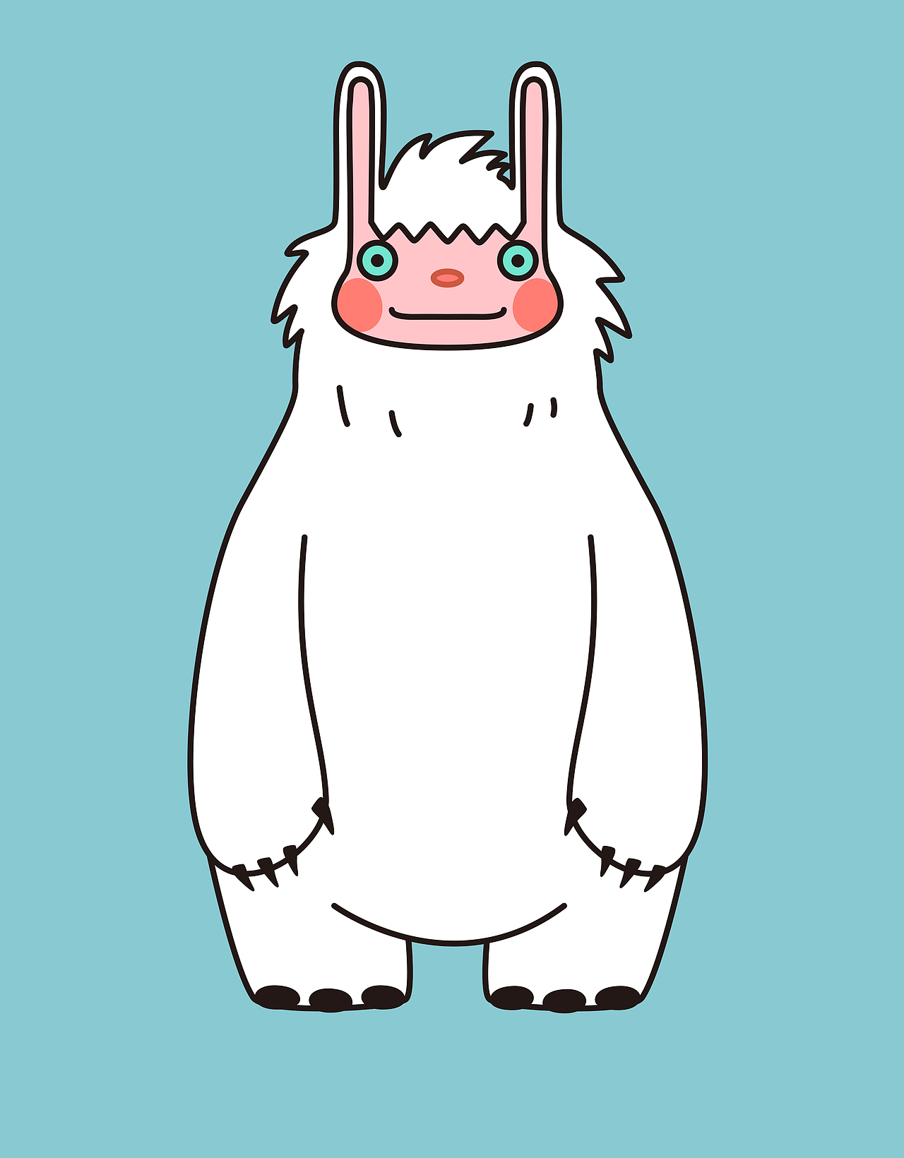 雪怪阿乐——新疆阿勒泰冬季旅游形象大使