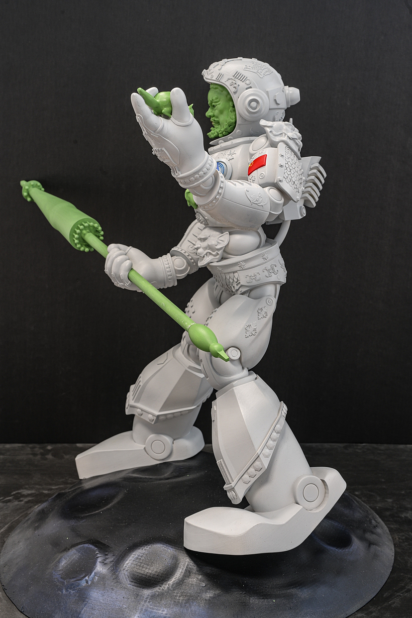 【雕塑】风调雨顺-雨，版权已登记