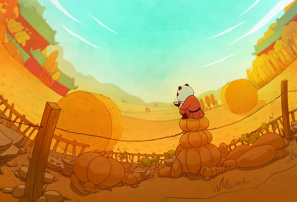 插画-秋季页面制作（图ZNjA0NzY0NDA=） - 电商 - 站酷设计师云遮住了星星原创素材 - 站酷ZCOOL