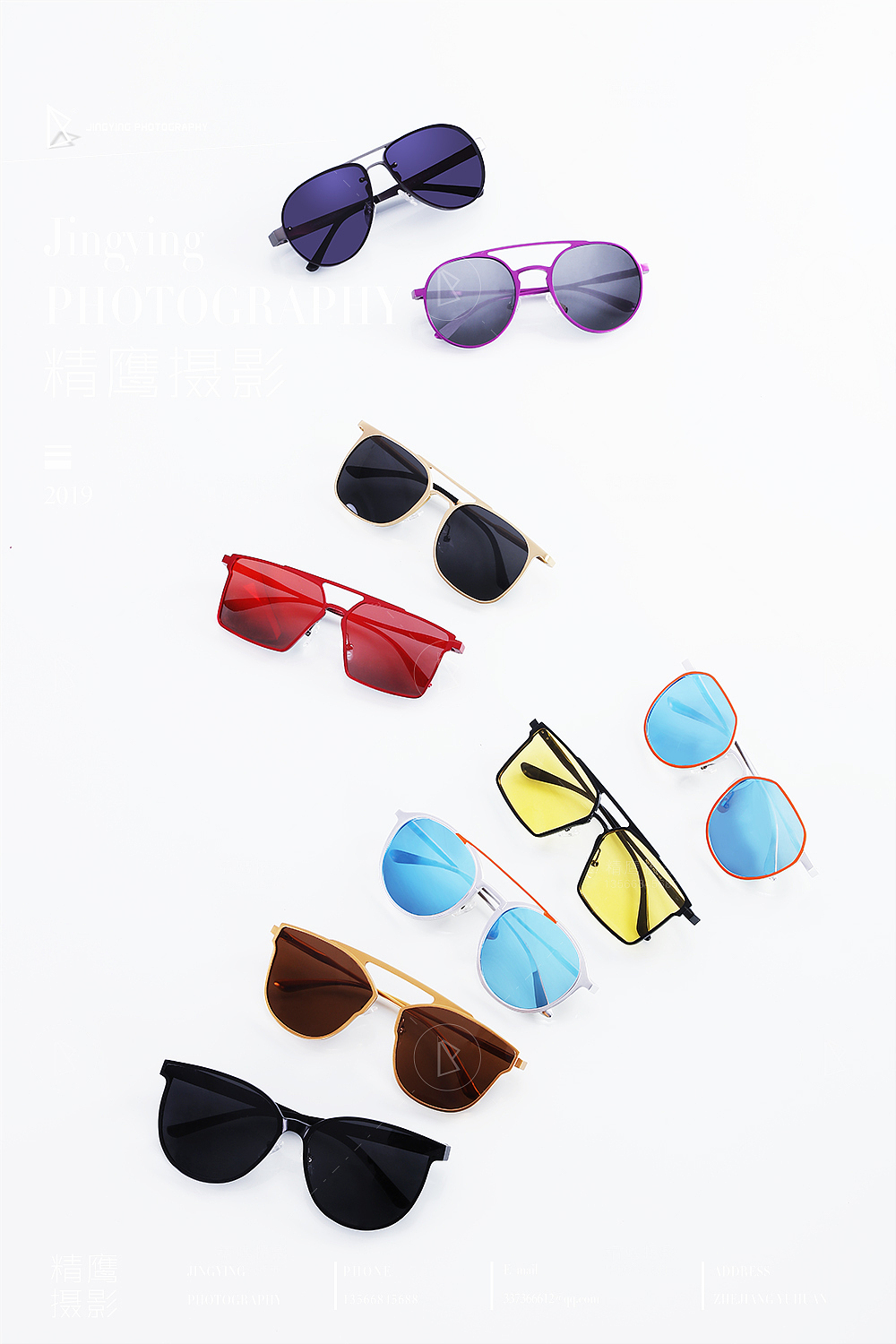 眼镜摄影  光学镜 太阳镜 偏光镜