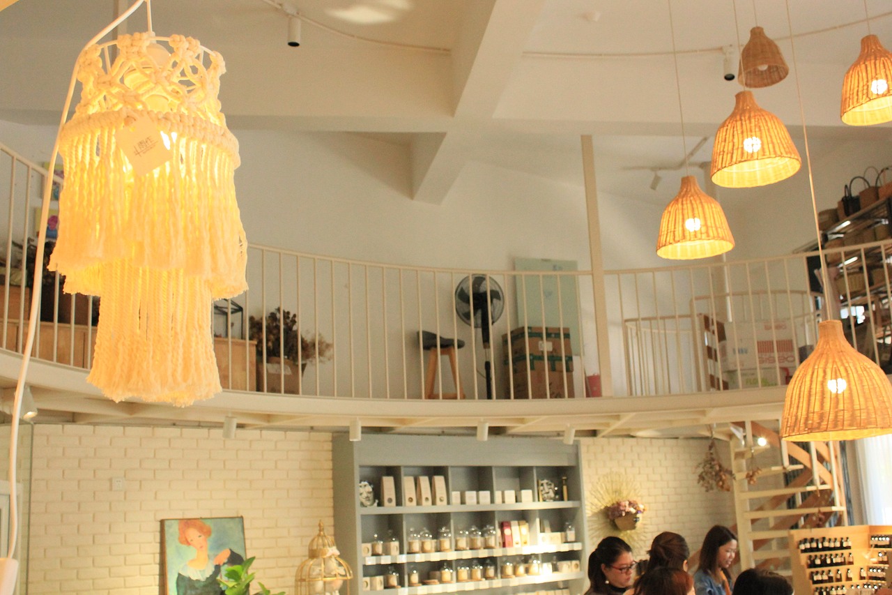 编织台灯手作课