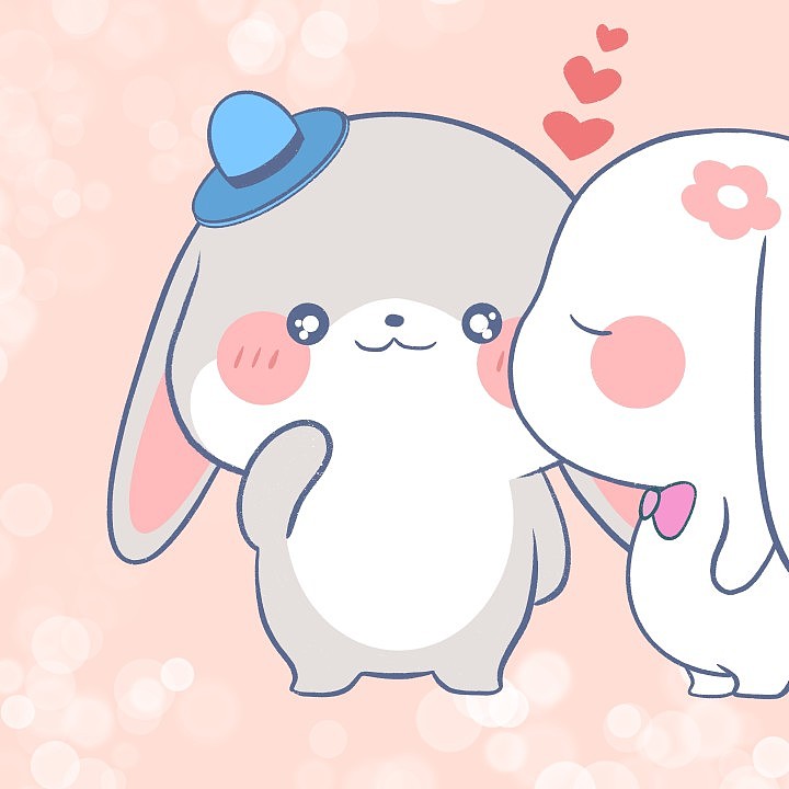 甜兔酱和泥萌兔情头来一波