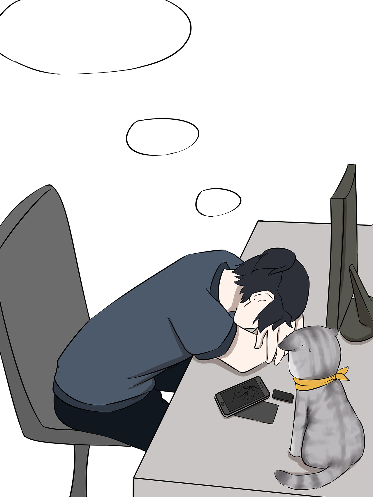 还好五月只有两个肾，不然他能买下全世界（图ZOTQ1NDAxMzY=） - 中/长篇漫画 - 站酷设计师喵弄原创素材 - 站酷ZCOOL