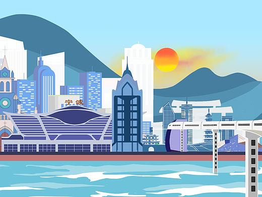 學院獎《我和我的祖國-寧波篇》（個人主頁-ZNTUwNzYxMzI=） - Motion Graphic - 站酷設(shè)計師心蕭原創(chuàng)素材 - 站酷ZCOOL