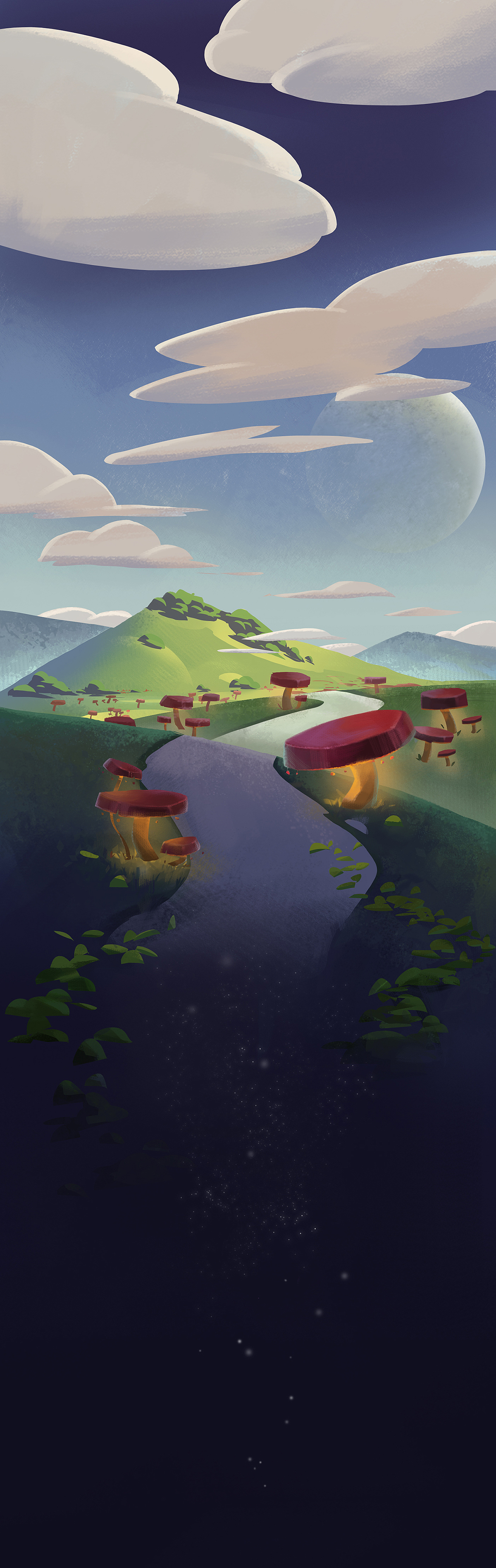 The Ribbon - 前期场景设计