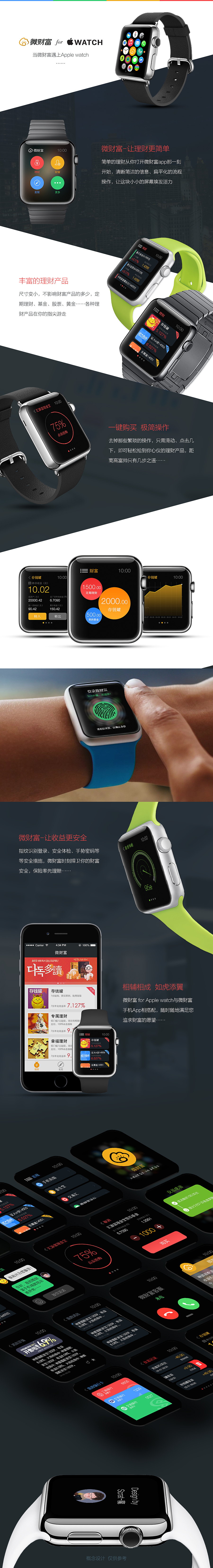 微财富apple watch概念设计（图ZMTIyMDM2MDky） - APP界面 - 站酷设计师Scrat_龍原创素材 - 站酷ZCOOL