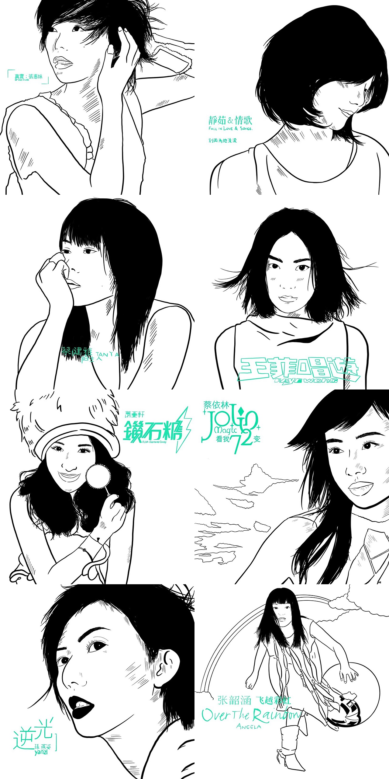 间接性发奋图强 | procreate头像插画（图ZMjAwMjkyOTE2） - 创作习作 - 站酷设计师鳳梨寺住持原创素材 - 站酷ZCOOL