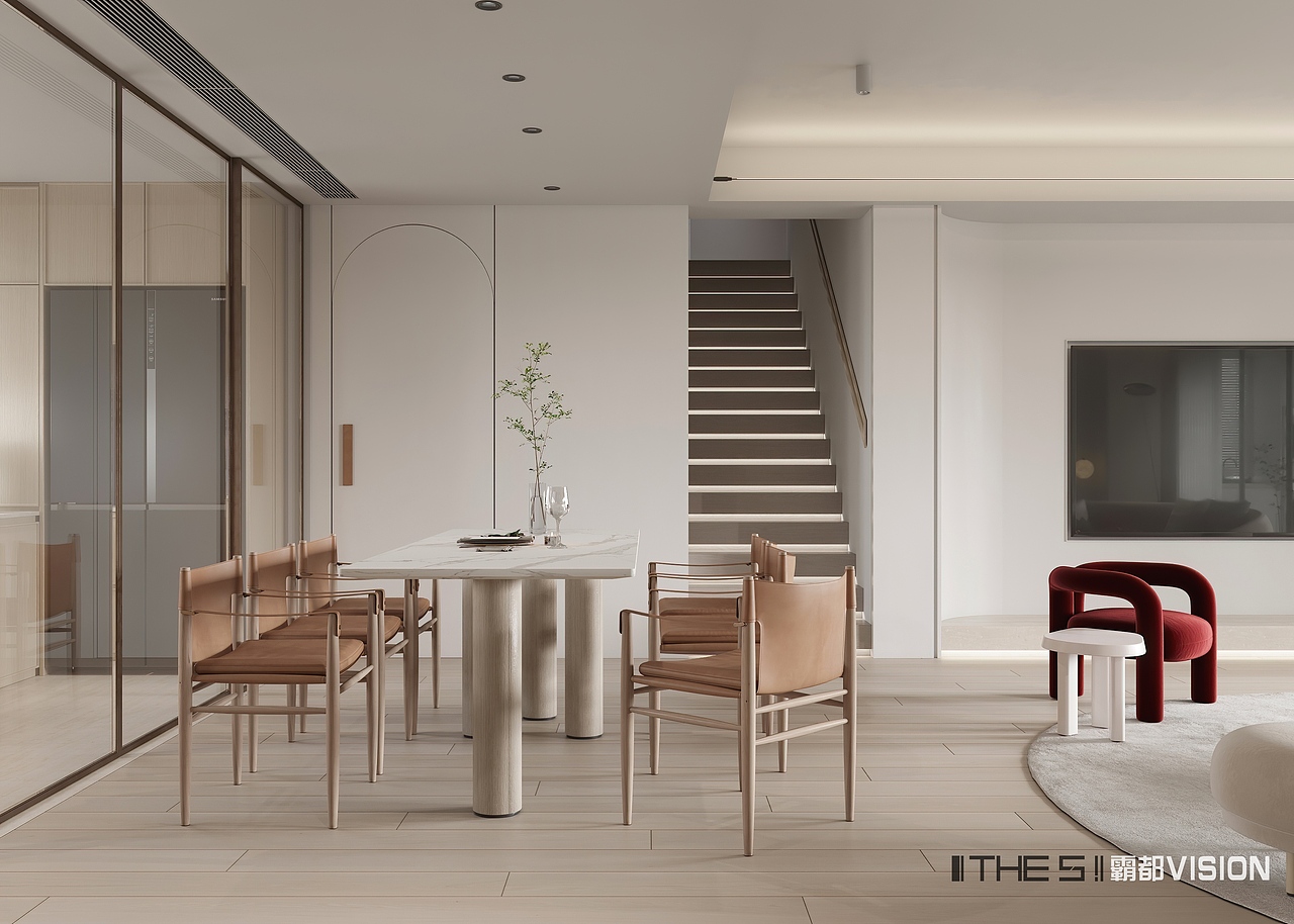 现代大平层 一个让人温暖得空间（图ZMjU5OTgyNjY4） - 家装设计 - 站酷设计师霸都THES原创素材 - 站酷ZCOOL