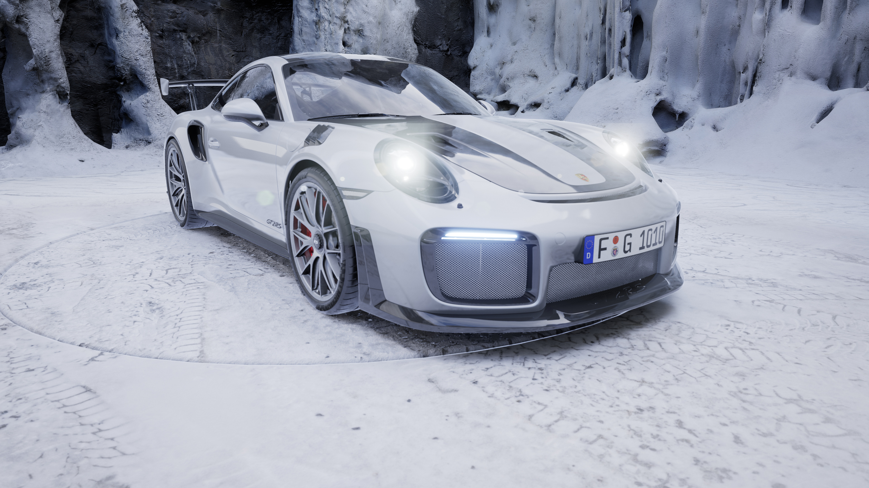 ue4(虚幻引擎)保时捷gt2rs 360展示