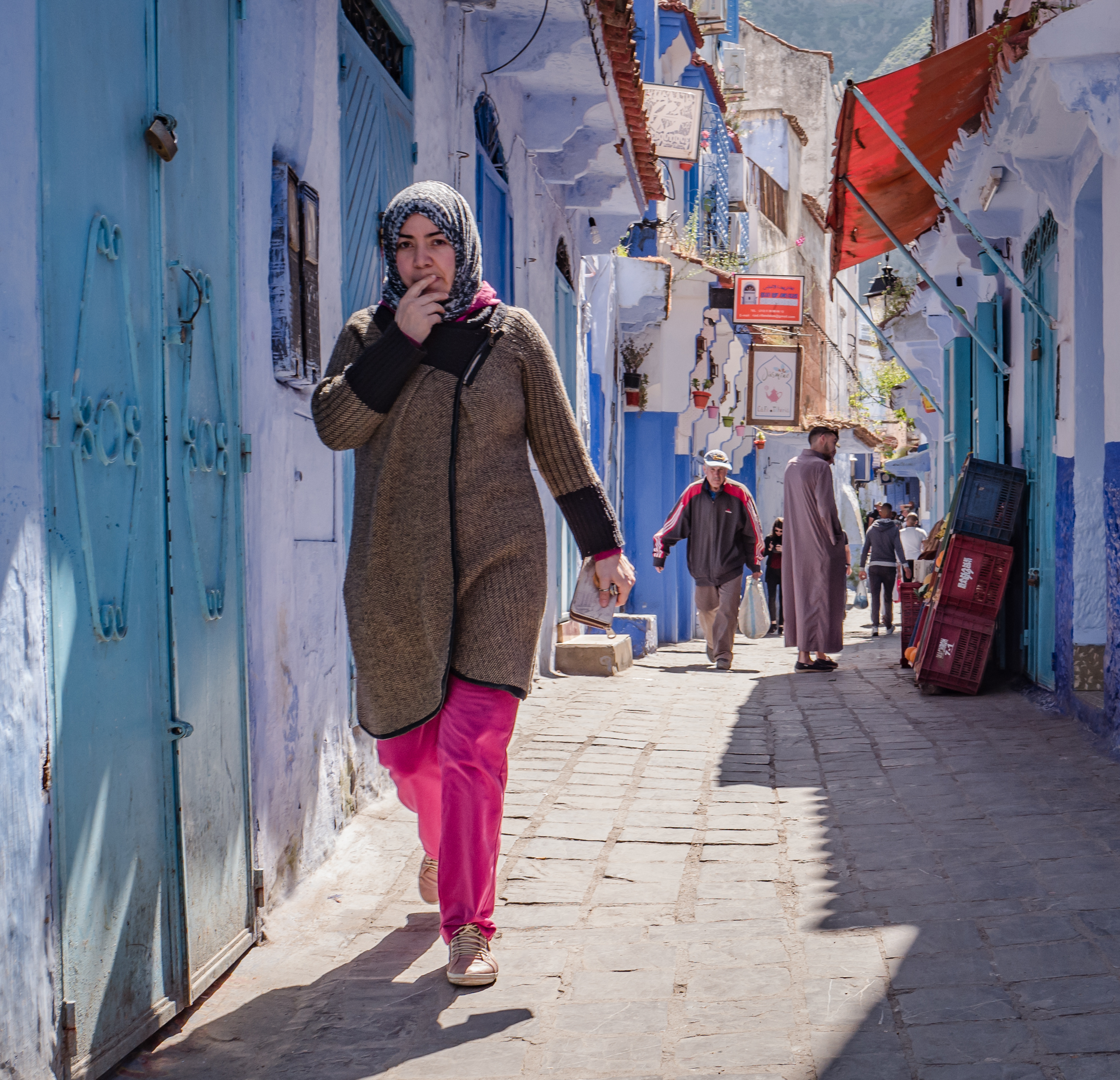 摩洛哥舍夫沙万徕卡q超焦距街拍