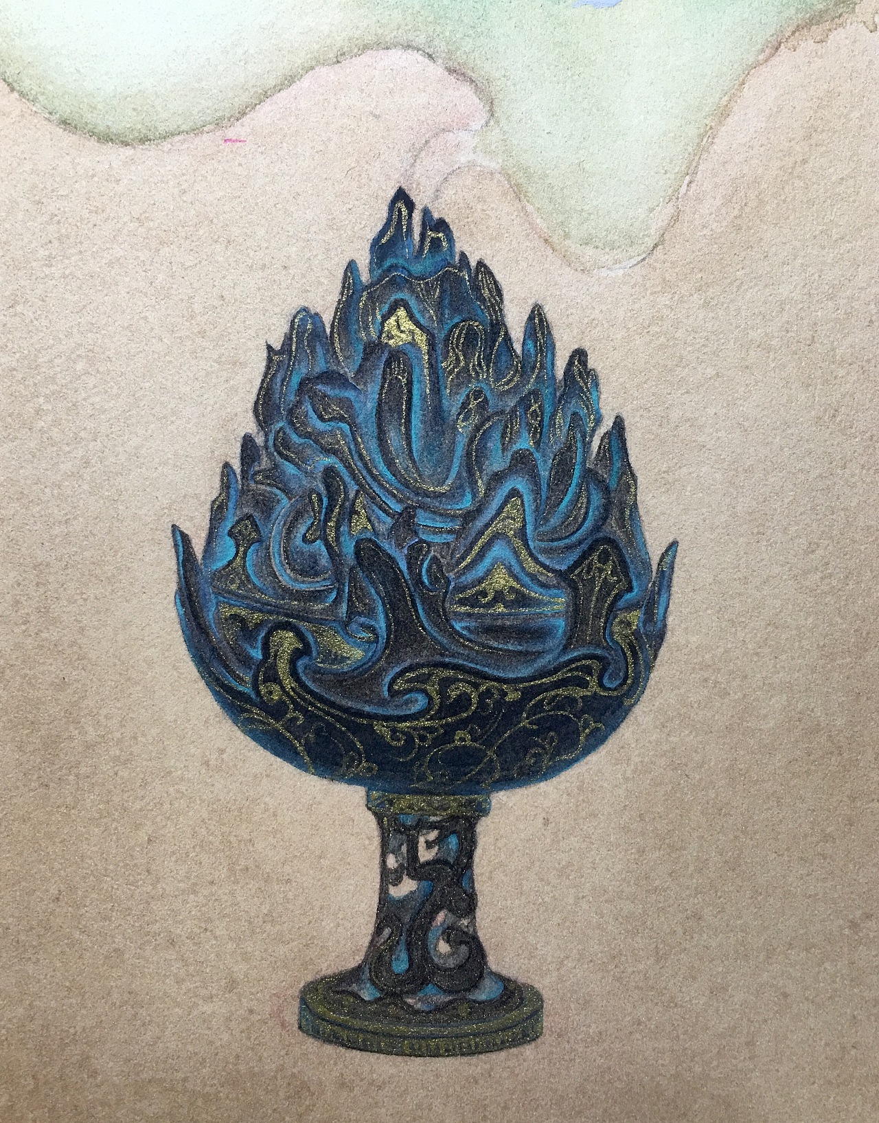 器物系列--博山炉