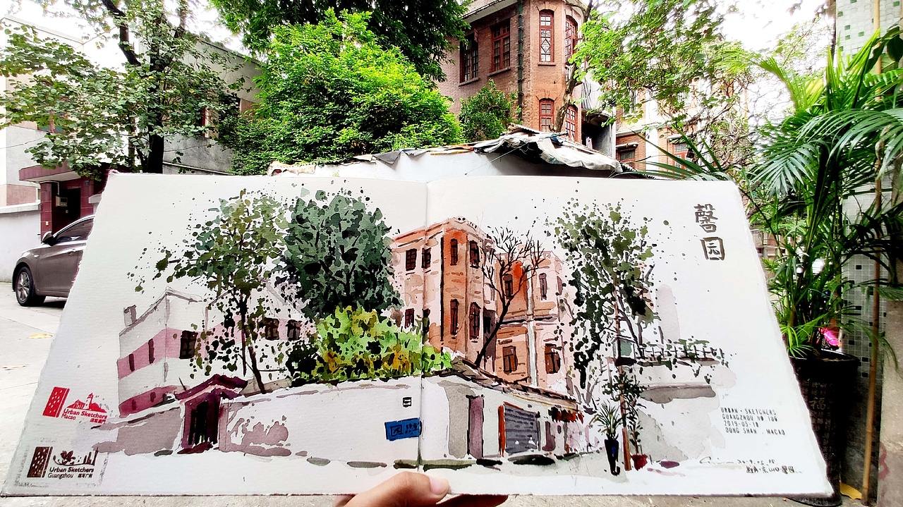 绘本11 那些边走边画的时刻(图ZMTY2Mzc1NDc2) - 绘画 - 站酷设计师画画的陈一丘原创素材 - 站酷ZCOOL