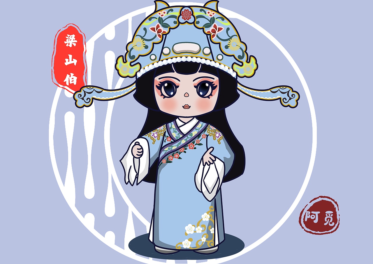 戏剧ip形象京剧国潮脸谱