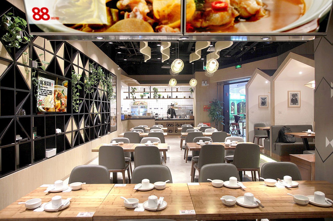 黔食营业店设计（图ZMjE1NTQwNzMy） - 家装设计 - 站酷设计师慢叔聊设计原创素材 - 站酷ZCOOL