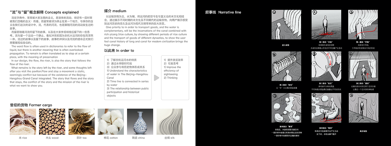 流与留-体验交互装置文化遗产活化转型