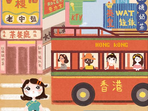喵喵旅行日记（个人主页-ZMjc2MjAwOTI=） - 创作习作 - 站酷设计师rulaoo原创素材 - 站酷ZCOOL
