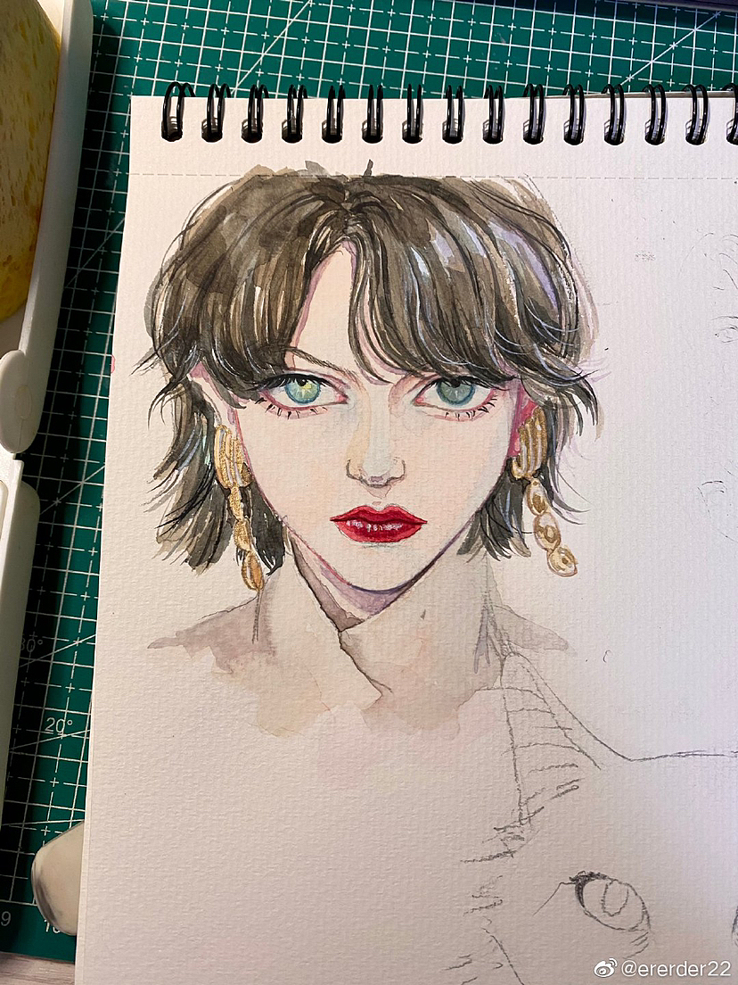 一个很酷的模特姐姐