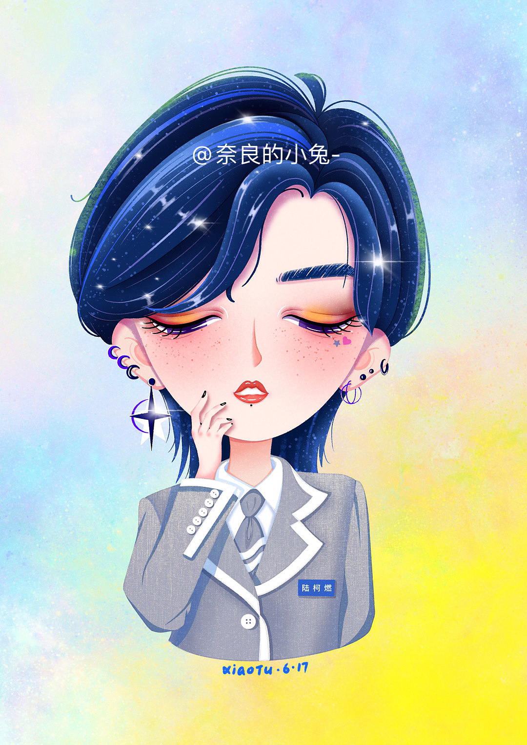 『小兔插画』THE9专属萌系头像31图,高能预警(图ZMjE0NTk2OTgw) - 儿童插画 - 站酷设计师奈良的小兔原创素材 - 站酷ZCOOL