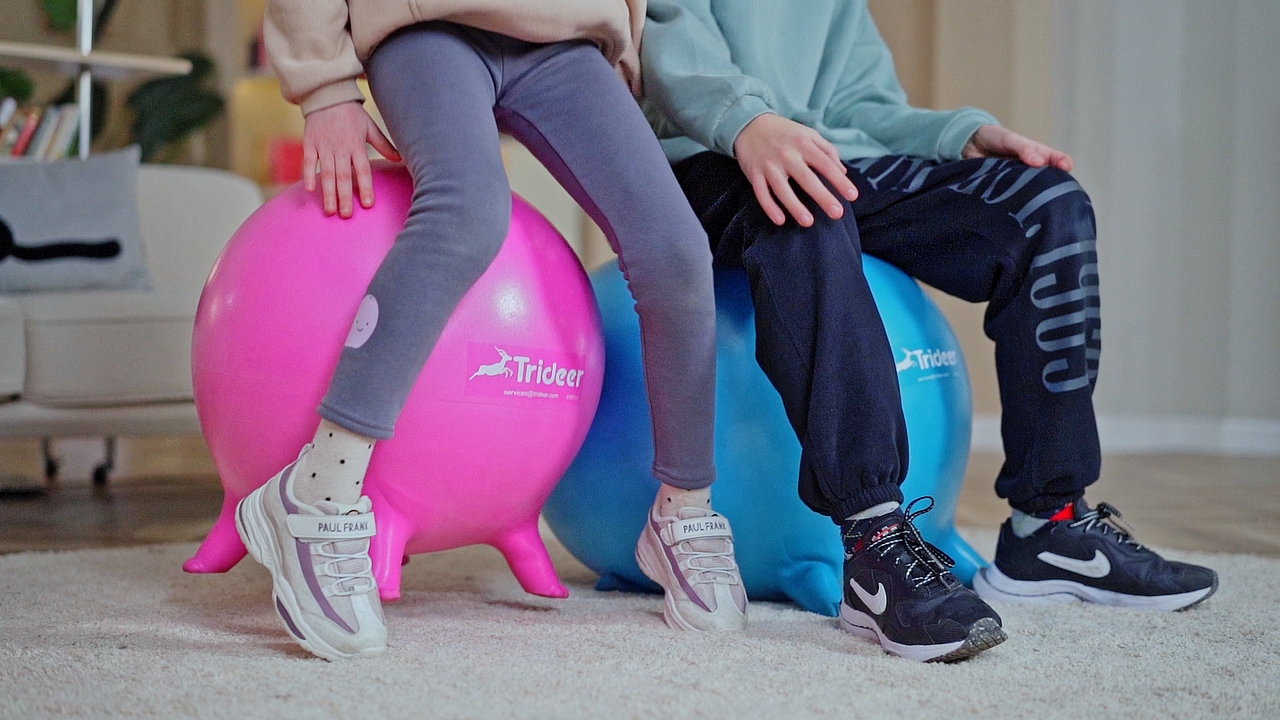 亚马逊视频拍摄 儿童玩具 儿童蹦蹦球